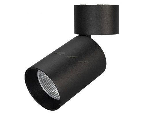 Светильник на штанге Arlight SP-POLO-SURFACE-FLAP-R85-15W Warm3000 (BK-BK, 40 deg) 027548