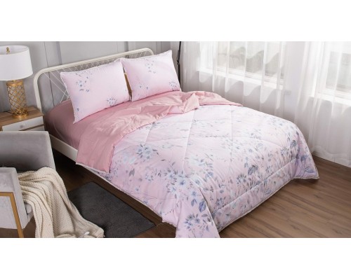 Постельное белье с одеялом семейное Люсиль №14