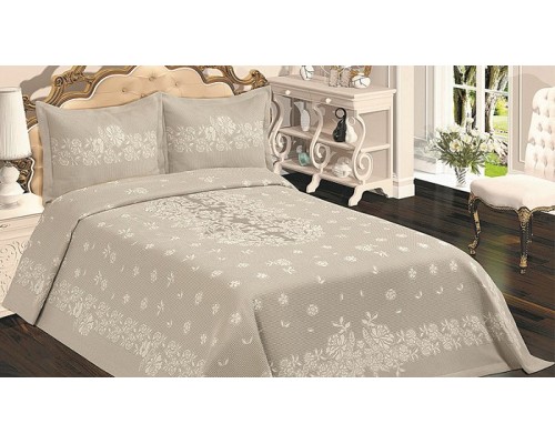 Покрывало с наволочками евростандарт CALVINA