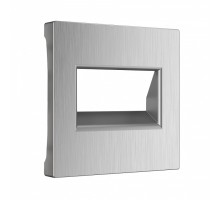 Накладка для розетки Еthernet RJ-45 Werkel серебряный рифленый WL09-RJ45+RJ45-CP (серебряный рифленый)