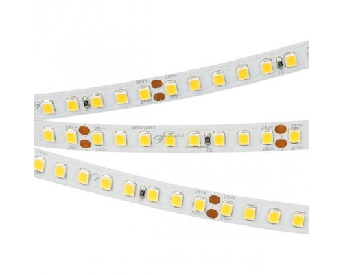 Лента светодиодная Arlight RT 2-5000-50m 24V Warm3000 2x (2835, 160 LED/m, LUX) 024553(1)