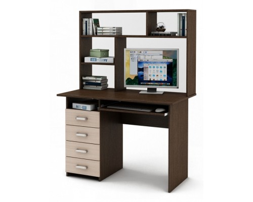 Стол компьютерный Лайт-4К СН