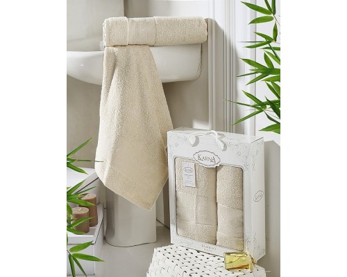 Набор из 2 полотенец для ванной PANDORA