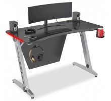 Стол компьютерный CS-GTZ-SL-CARBON-RED