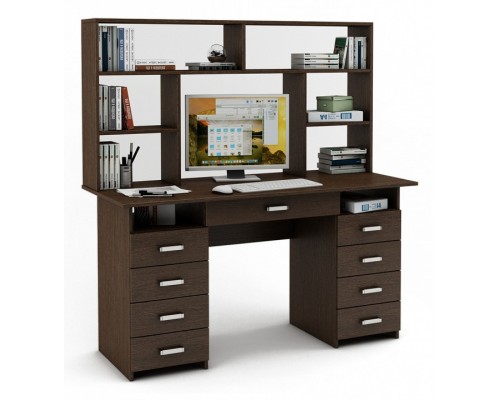 Стол компьютерный Лайт-9Я СН