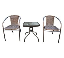 Набор уличный TLH-037A/055S-45x45 Cappuccino 2Pcs