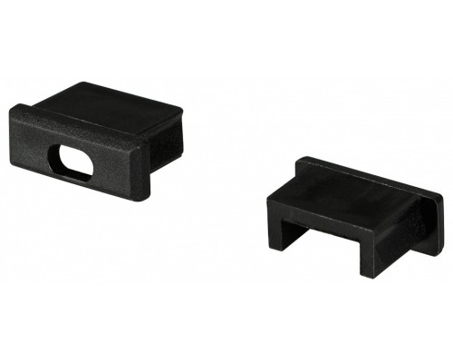 Заглушка для профиля с отверстием Arlight KLUS 026181