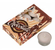 Набор из 6 свечей ароматических (4x2 см) Шоколад 348-494