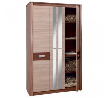 Шкаф платяной Стелла 06.236 ясень шимо темный/ясень шимо светлый