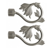 Набор из 2 наконечников для карнизов Гербарий
