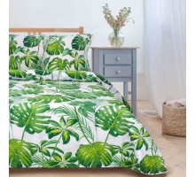 Постельное белье полутораспальное Монстера