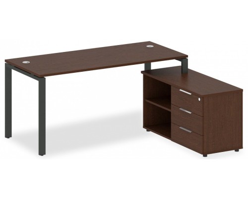 Стол письменный Metal System БП.РС-СТС-2.4 (R)