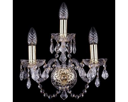 Бра Bohemia Ivele Crystal 1400 1402B/2+1/141/G/Leafs