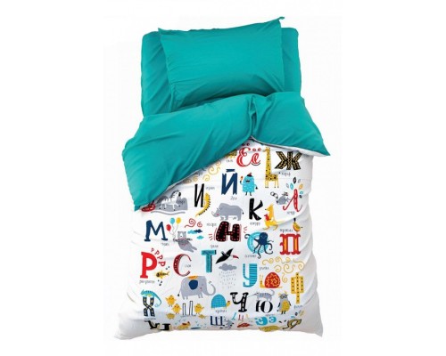 Постельное белье полутораспальное Алфавит