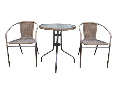 Набор уличный Асоль-1A TLH-037AR2/060RR-D60 Cappuccino 2Pcs