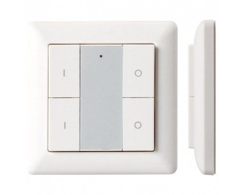 Панель-диммера клавишная накладная Arlight Knob SR-KN9550K4-UP White (KNX, DIM)