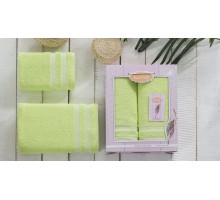 Набор из 2 полотенец для ванной PETEK