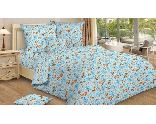 Постельное белье полутораспальное Лесная сказка