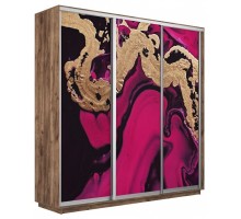Шкаф-купе Экспресс Фото трио 1005 2100x600x2200