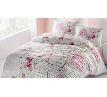 Постельное белье евростандарт Serenay Pembe