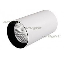 Накладной светильник Arlight  SP-POLO-R85-1-15W Warm White 40deg (White, Black Ring)