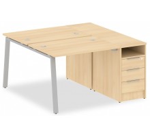 Стол письменный Metal System БА.РС-СТП-2.1