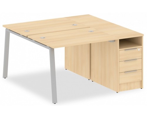 Стол письменный Metal System БА.РС-СТП-2.1