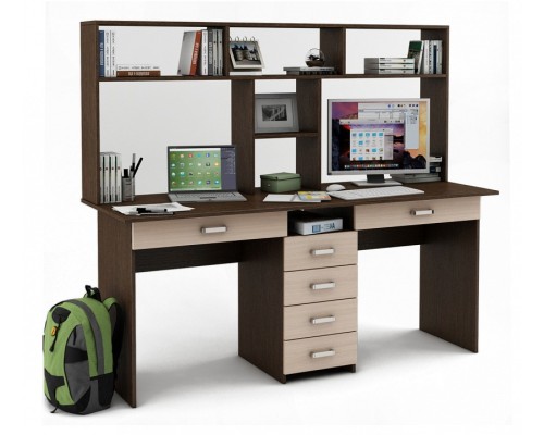 Стол компьютерный Лайт-11Я СН