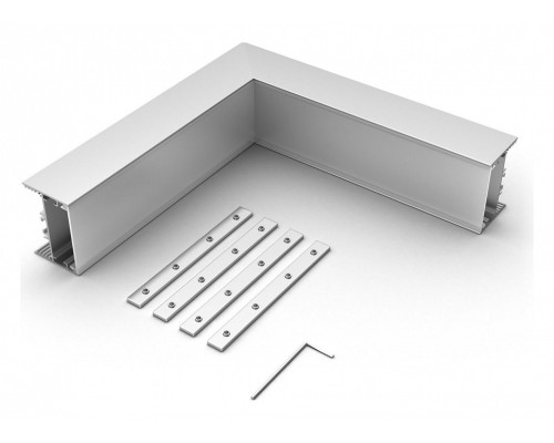 Соединитель угловой L-образный накладной Arlight S-LUX 030114