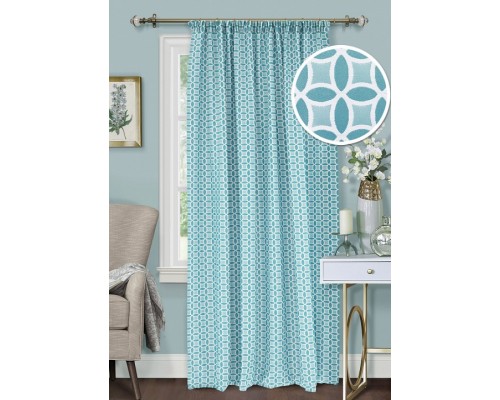 Портьера (220x270 см) 1 шт. Lubawa