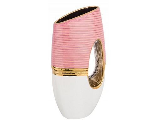 Ваза настольная (15.5х8.5х30 см) Розовая коллекция 699-266