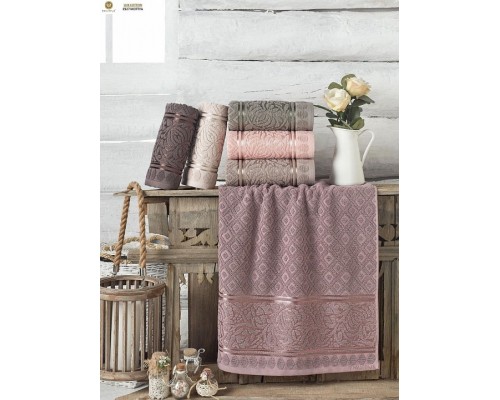 Набор из 6 банных полотенец (70x140 см) Mottya