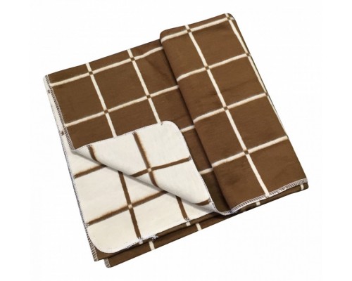 Одеяло полутораспальное Клетка