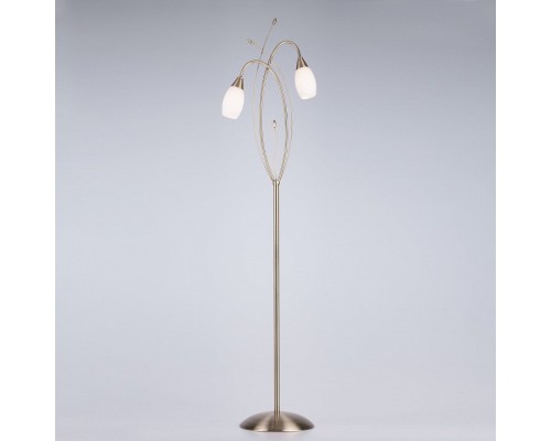 Торшер Eurosvet Ginevra 22080/2F античная бронза