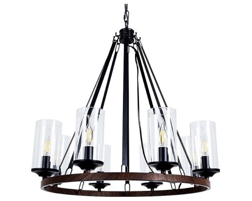 Подвесная люстра Arte Lamp Dalim A7014SP-8BK