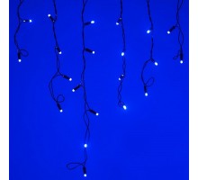 Бахрома световая [2.4x0.6 м] Edge ARD-EDGE-CLASSIC-2400x600-BLACK-88LED-STD BLUE (230V, 6W)