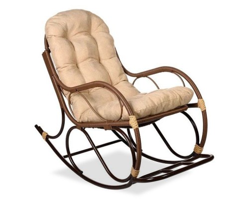 Кресло-качалка с подножкой