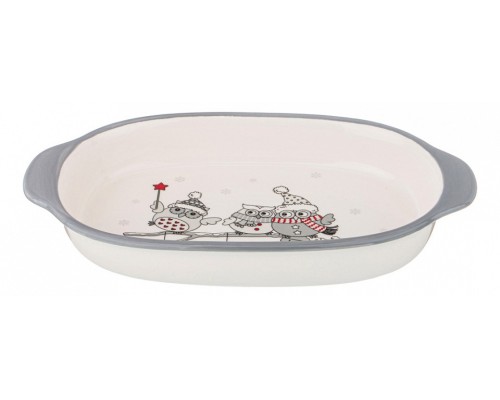 Блюдо (28.7x17x5 см) Совята 230-371