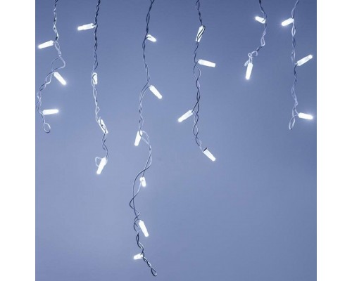 Бахрома световая [2.4x0.6 м] Edge ARD-EDGE-CLASSIC-2400x600-WHITE-88LED-FLASH WHITE (230V, 6W)