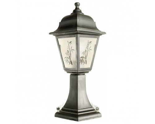 Наземный низкий светильник Arte Lamp Zagreb A1113FN-1BK