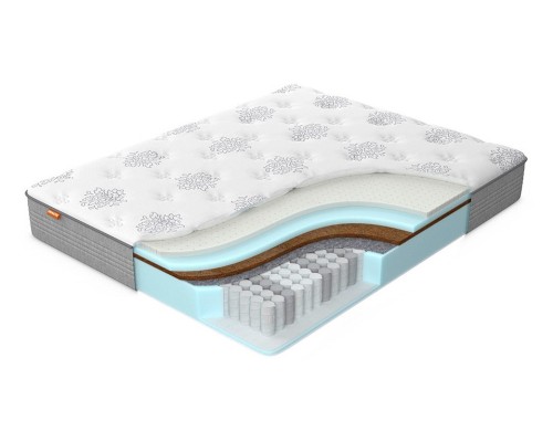 Матрас полутораспальный Comfort Prim Middle (Grey) 1900х1400