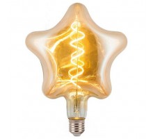 Лампа светодиодная Hiper Filament Star E27 6Вт 2700K HL-2259