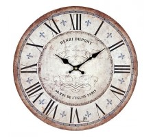 Настенные часы (33 см) Lowell 21432