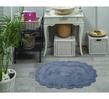 Набор из 2 ковриков для ванной Melinda S.141темн.фиол