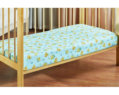 Простыня на резинке детская (60х120х20 см) MD 18