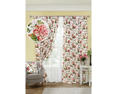 Комплект штор Red Luly - ST