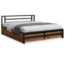 Кровать двуспальная Титан