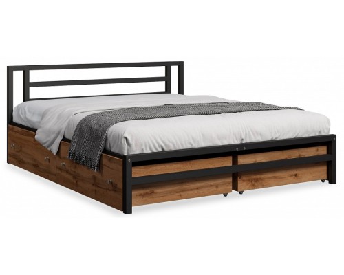 Кровать двуспальная Титан