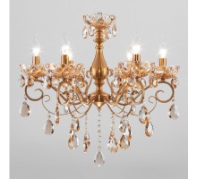 Подвесная люстра Eurosvet Escada 10109/6 бронза/тонированный хрусталь Strotskis