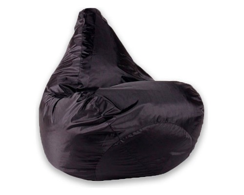 Кресло-мешок Черное Оксфорд L